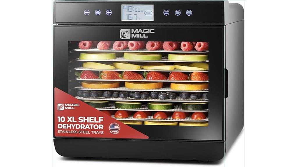 10 tray food dehydrator