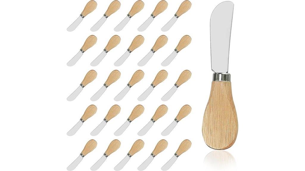 25 piece cheese spreader set