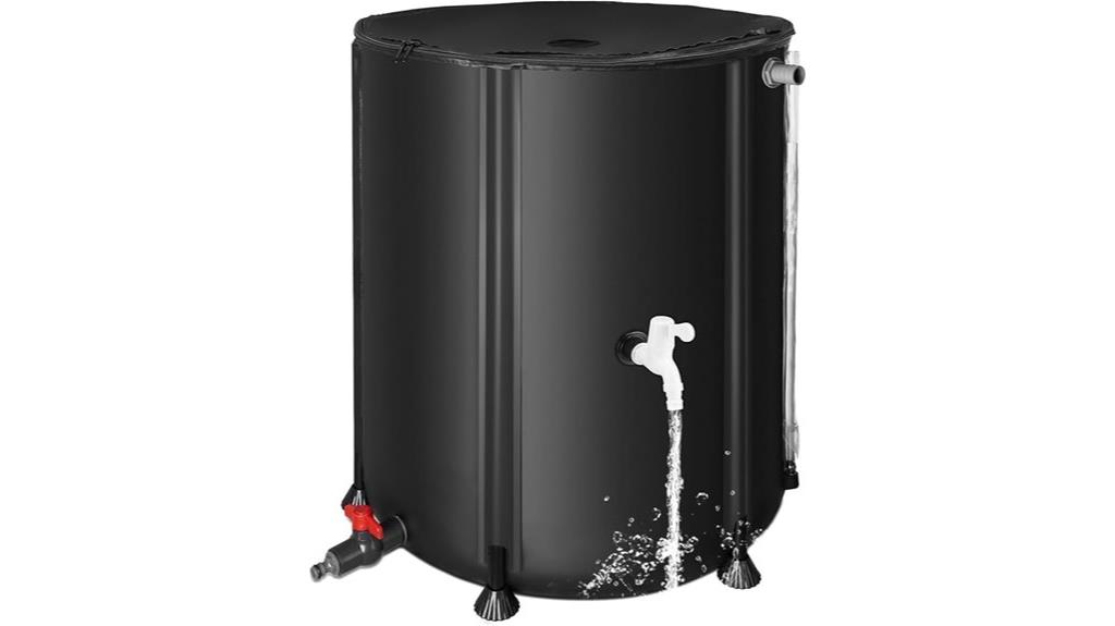 50 gallon collapsible rain barrel