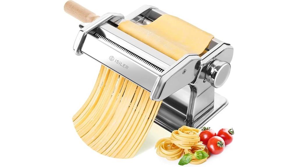 adjustable thickness pasta machine