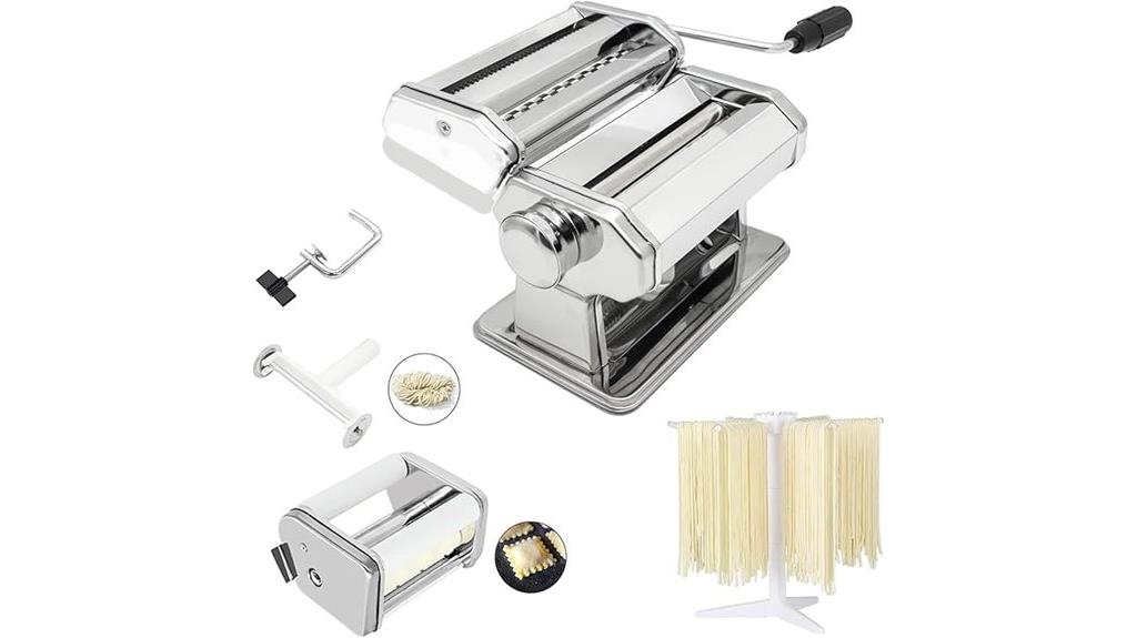 adjustable thickness pasta maker