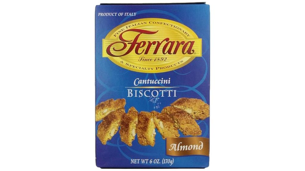 almond biscotti 6oz pack