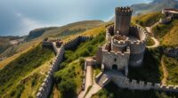 ancient northern sardinian castles