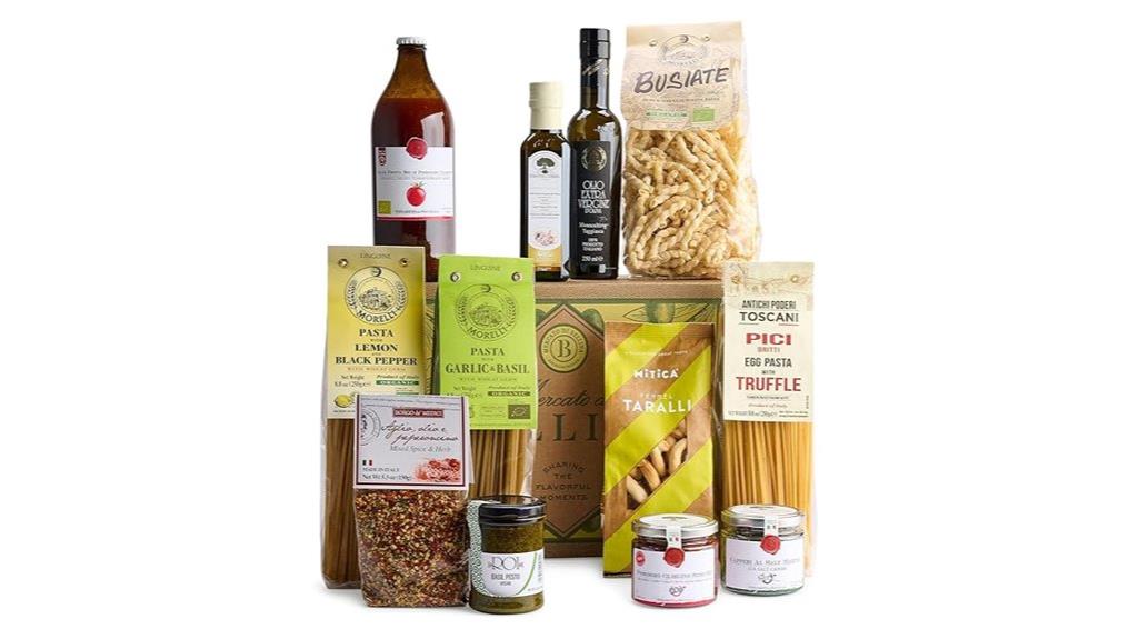 artisanal italian food basket