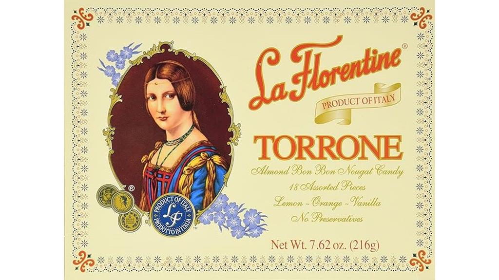 assorted florentine torrone box