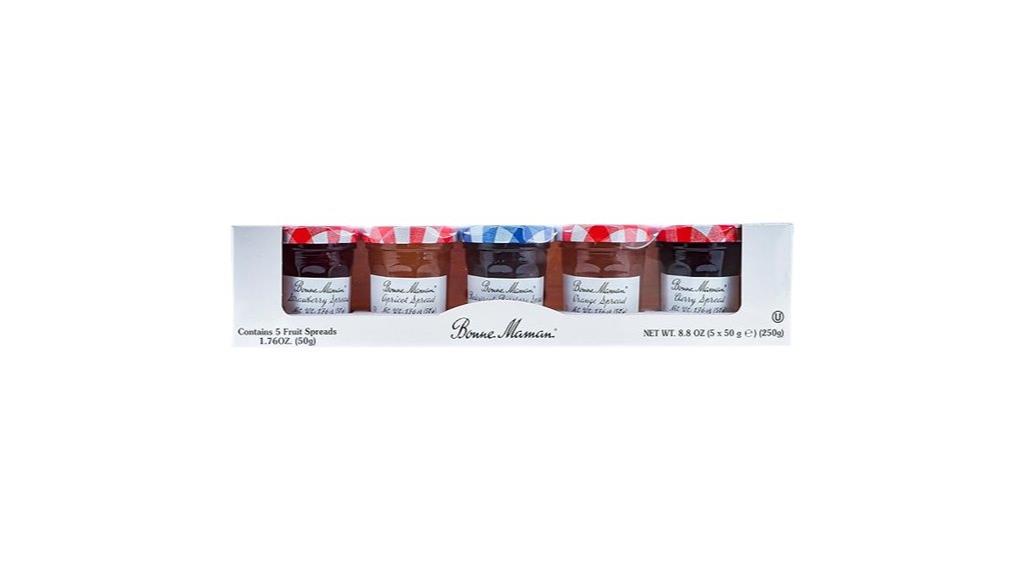 assorted jam jar set