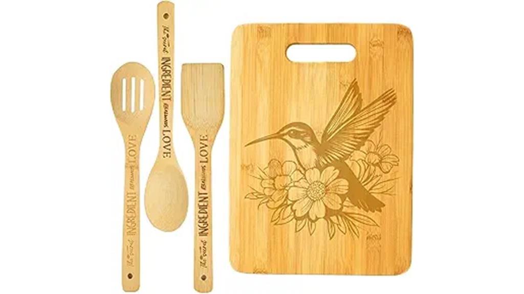 bamboo cutting board set