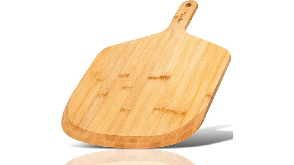 bamboo pizza peel with handle