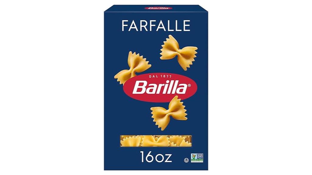 barilla farfalle pasta
