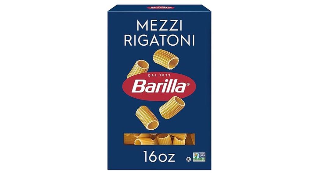 barilla mezzi rigatoni