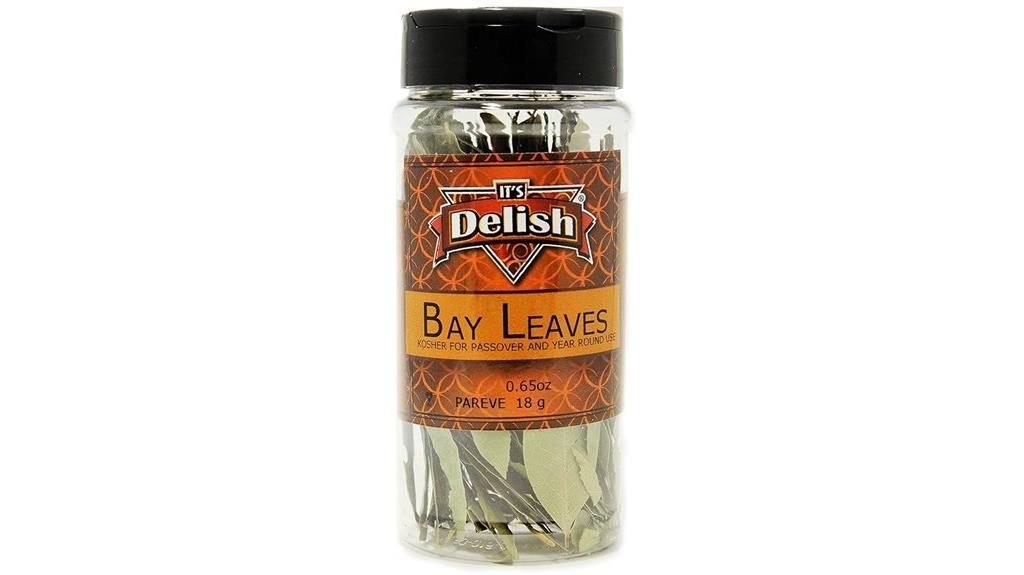 bay leaves in medium jar