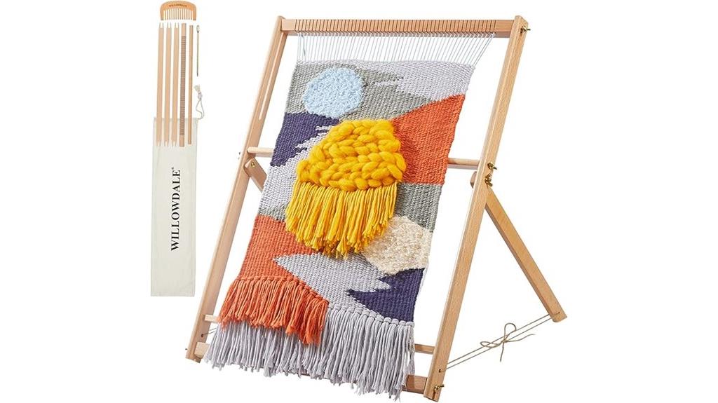 beginner s willowdale weaving loom