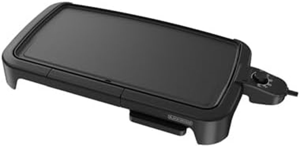 black decker non stick griddle