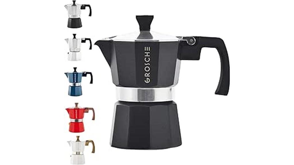 black milano stovetop espresso