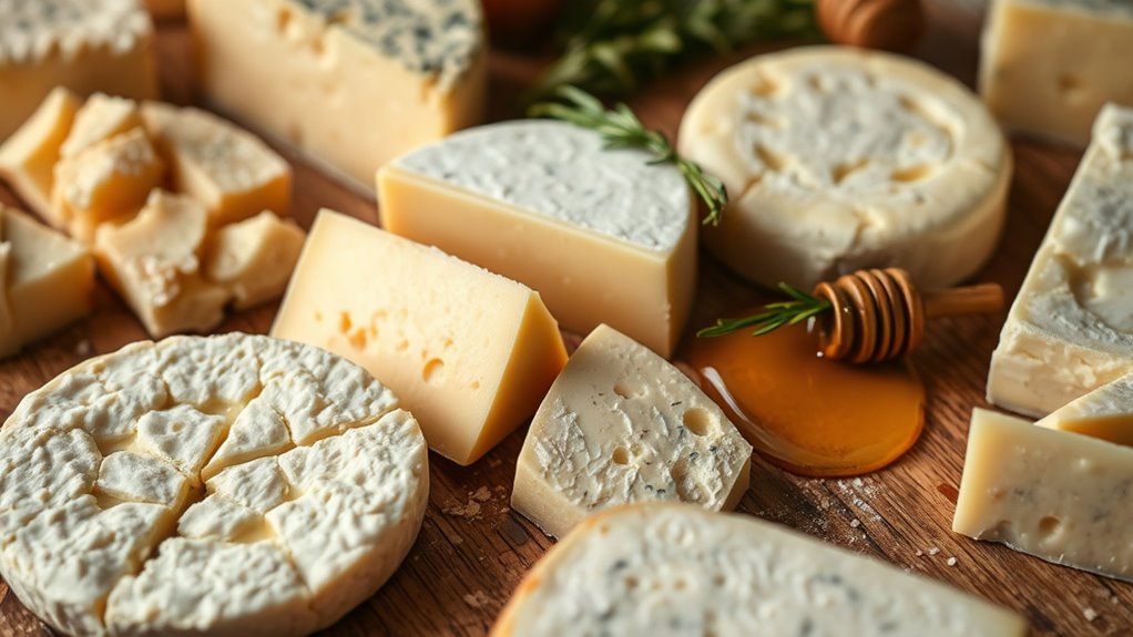 braided sardinian fresh cheese