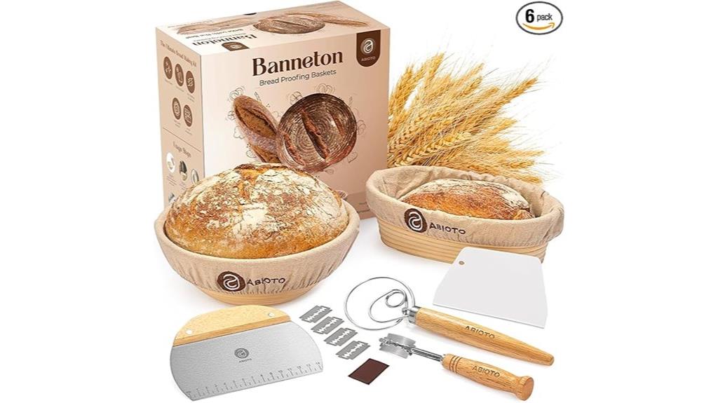 bread proofing basket set