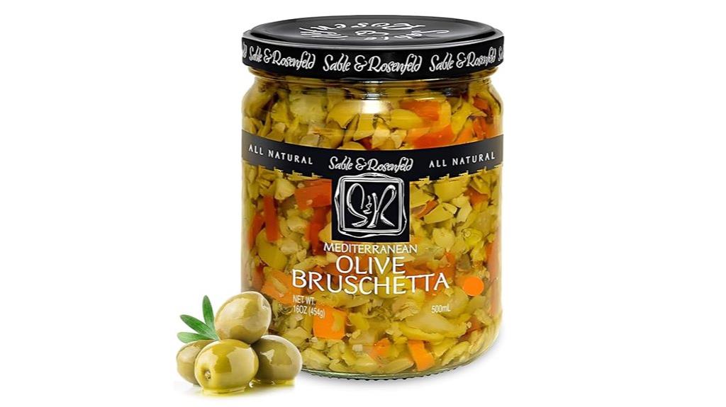 bruschetta olive topping