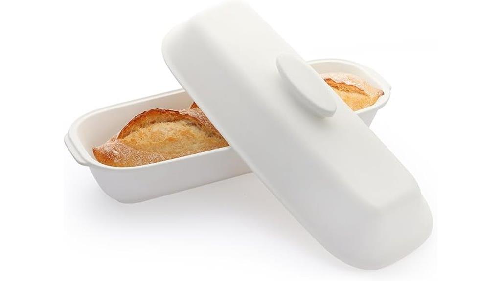 ceramic bread baking pans