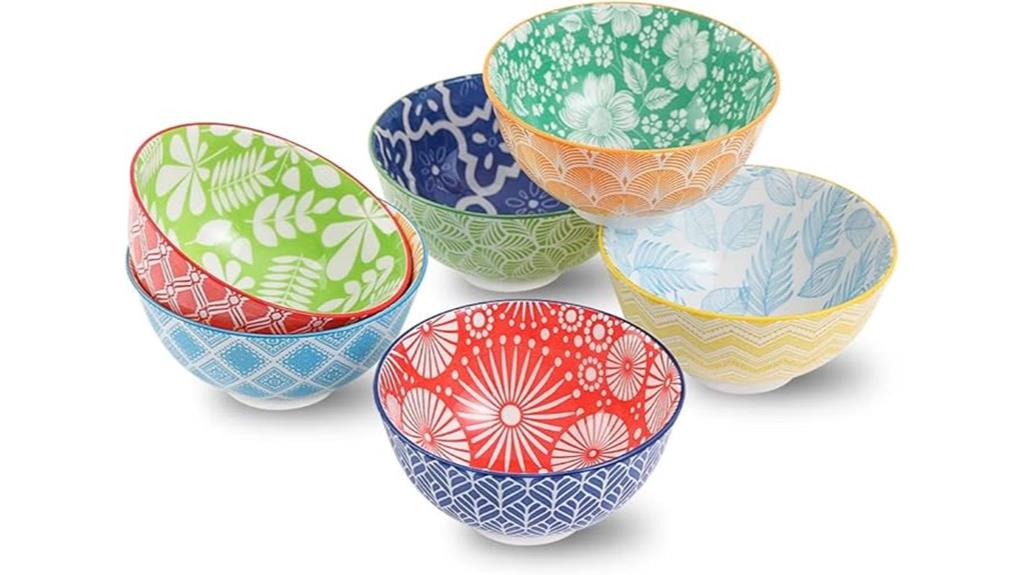 ceramic dessert bowl set
