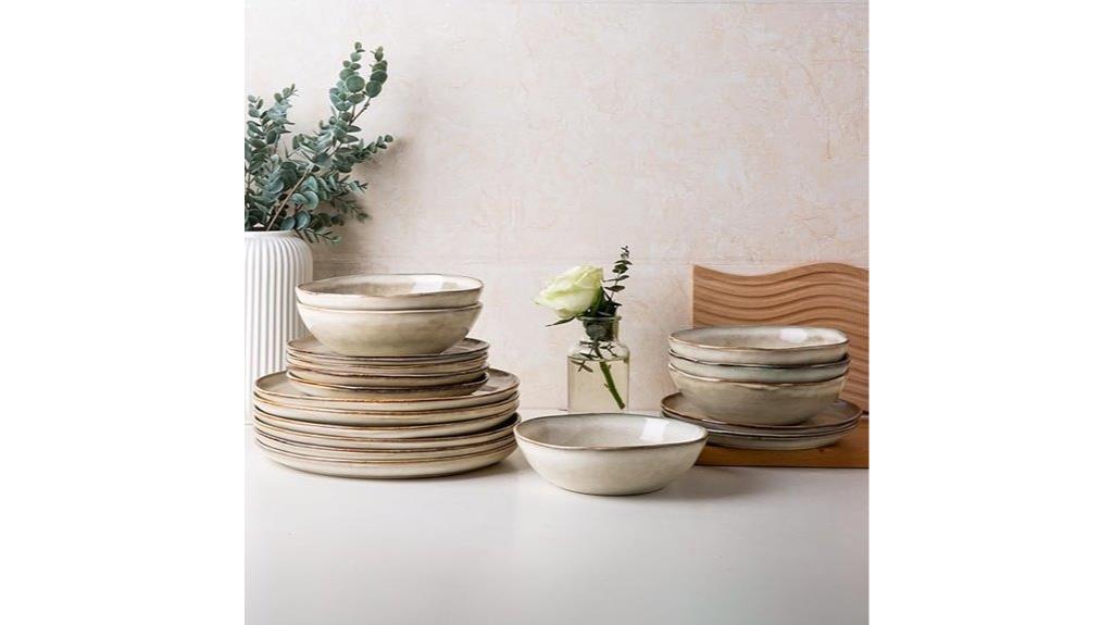 ceramic dinnerware set