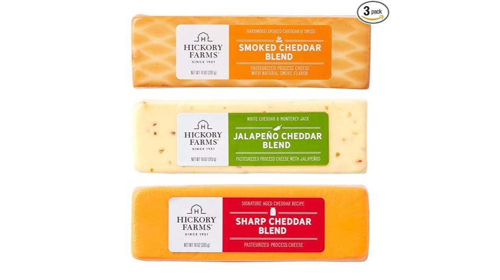 cheddar cheese sampler pack