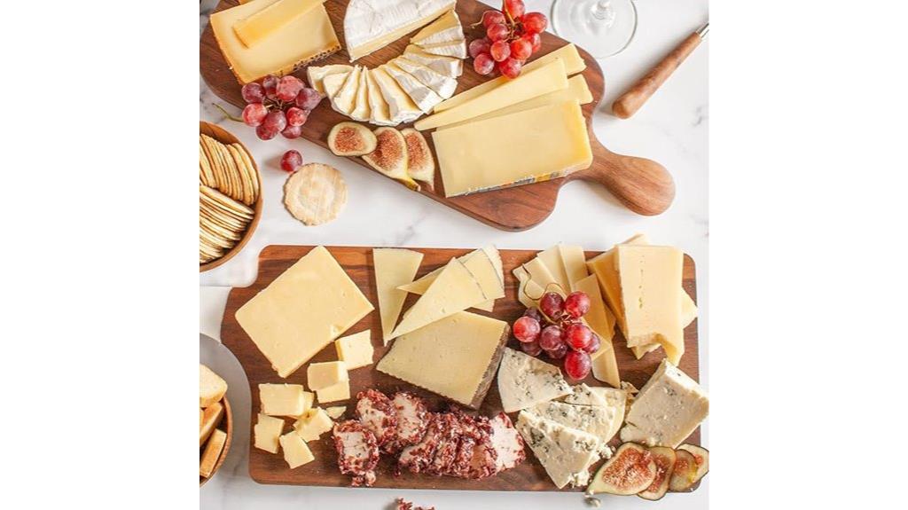 cheese and crackers gift box