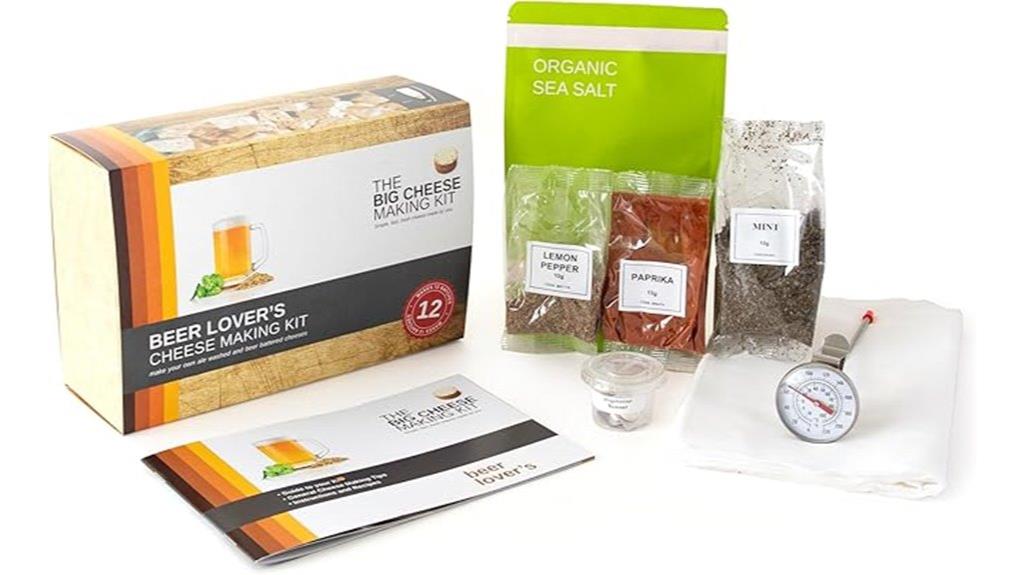 cheese kit for beer enthusiasts