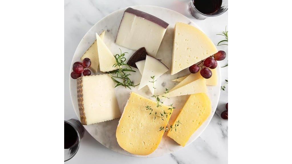 cheese selection plus free ham
