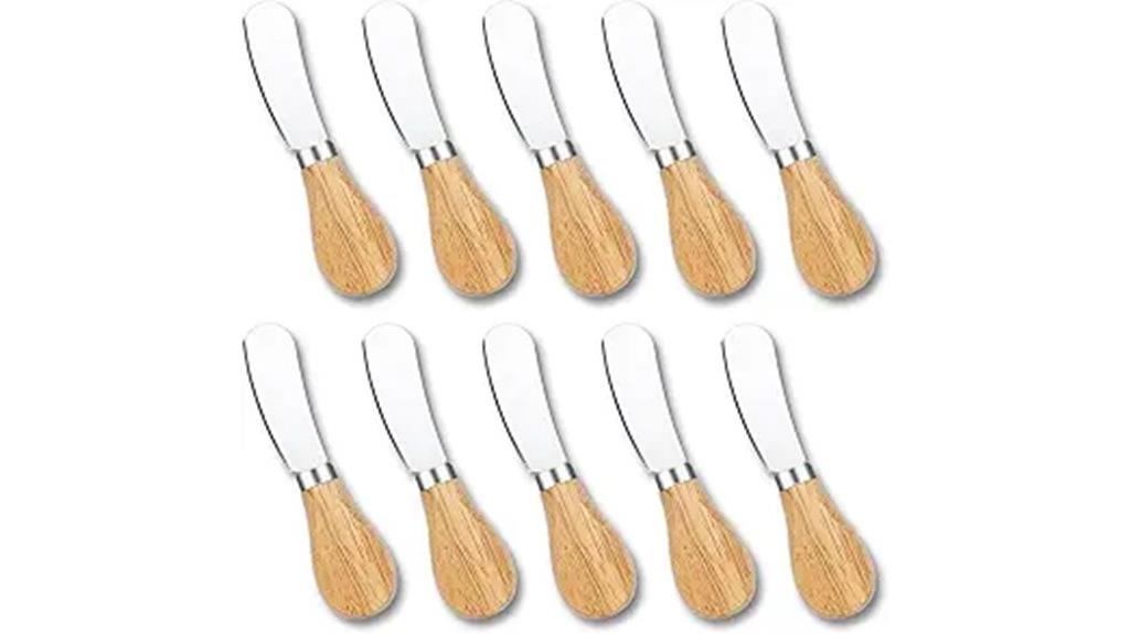 cheese spreading knife set