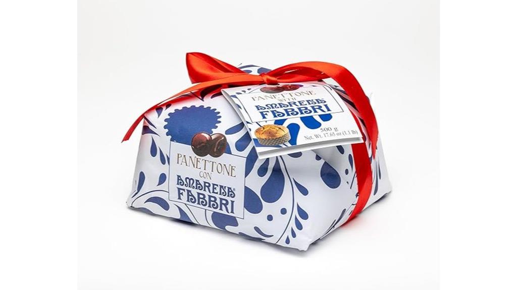 cherry filled panettone delight