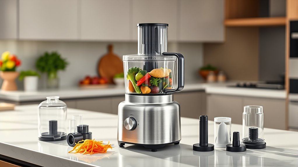 choosing a durable versatile food processor