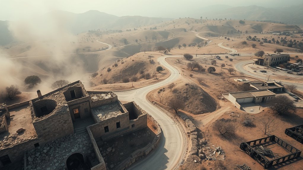 civilian casualties and infrastructure destruction