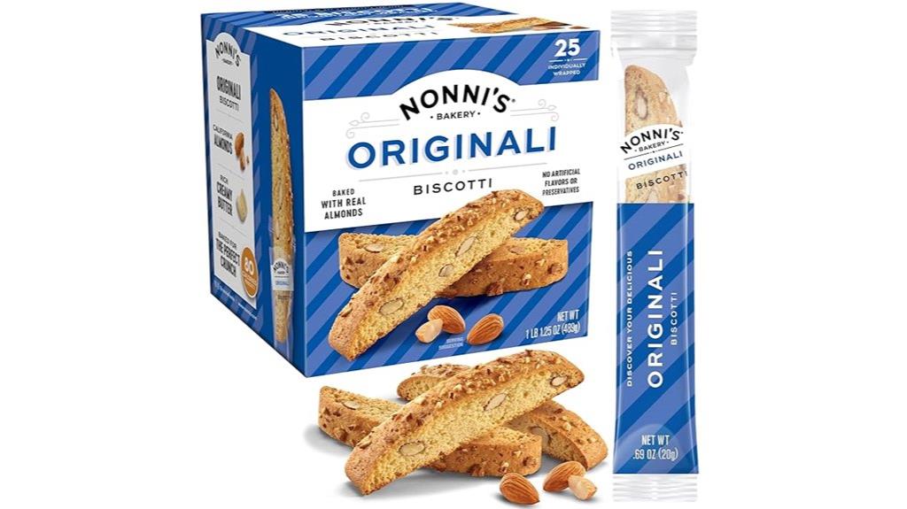 classic almond biscotti cookies