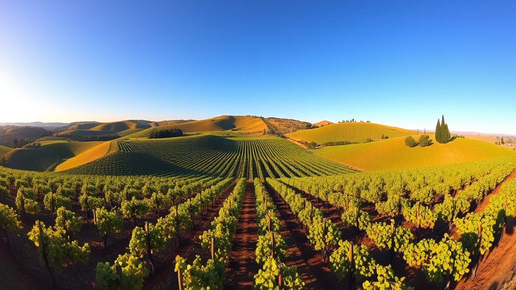 climate influences vineyard timing
