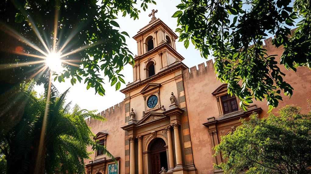 colonial churches artistic fusion