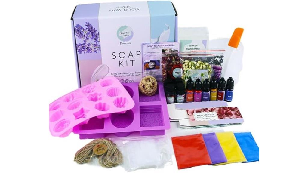 complete beginner soap making kit
