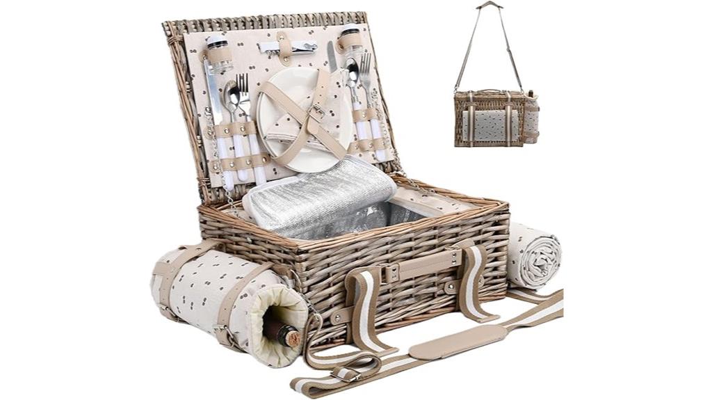 complete picnic basket set