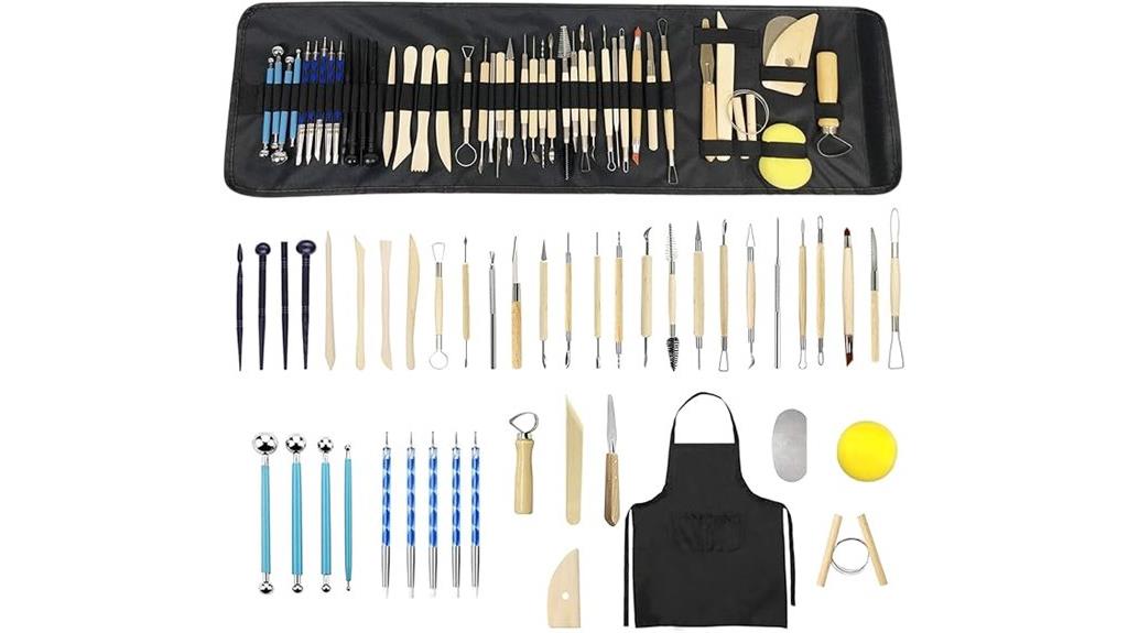 complete pottery clay tools