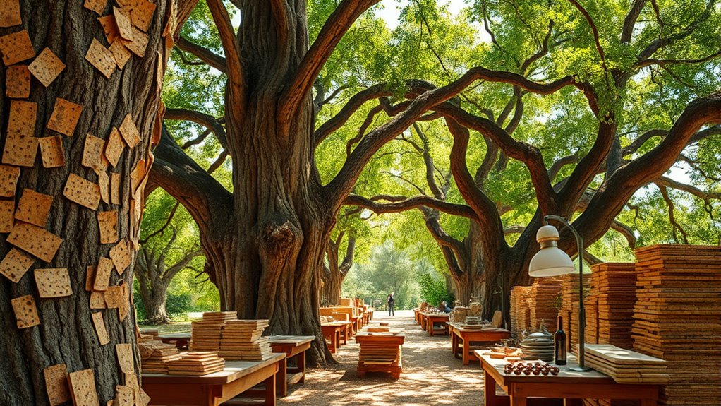 cork forests support economy