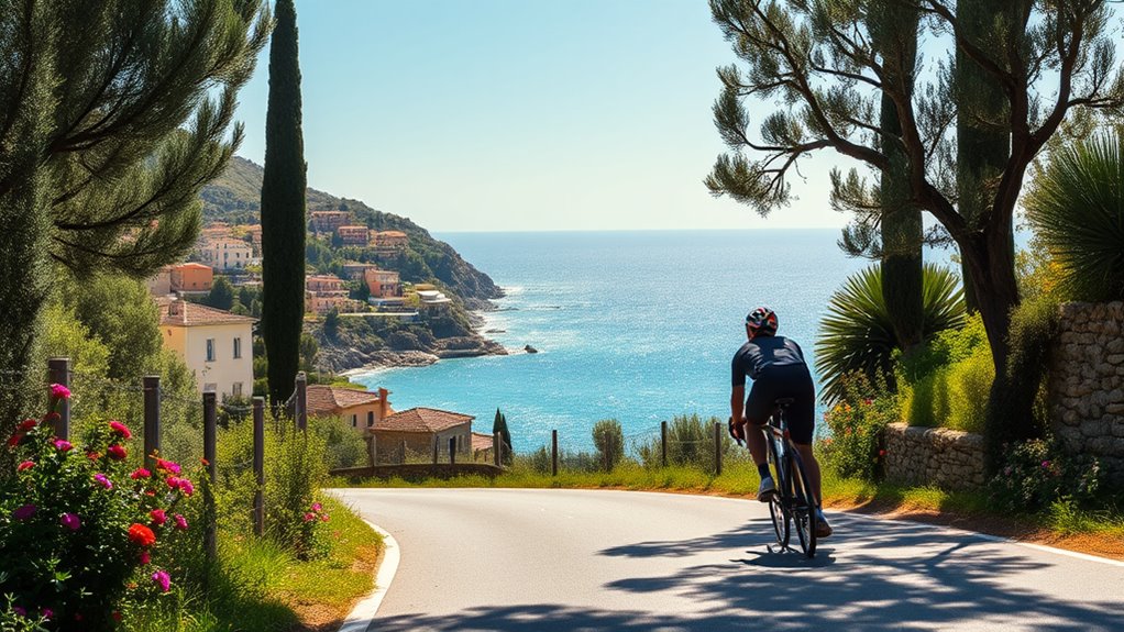 cycling coastal village tour