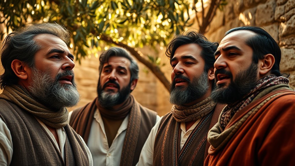 distinct vocal harmony roles