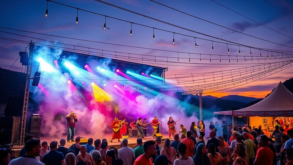 diverse performances across venues