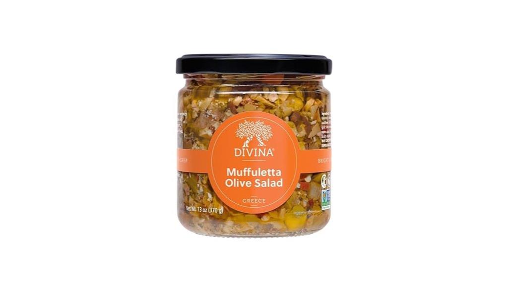 divina muffuletta olive salad