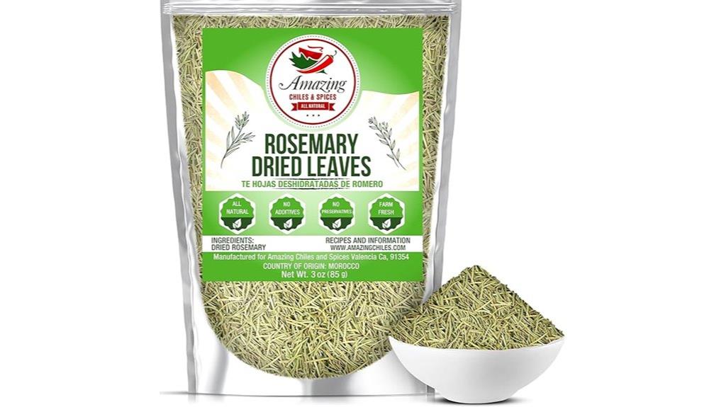 dried rosemary leaves 3oz