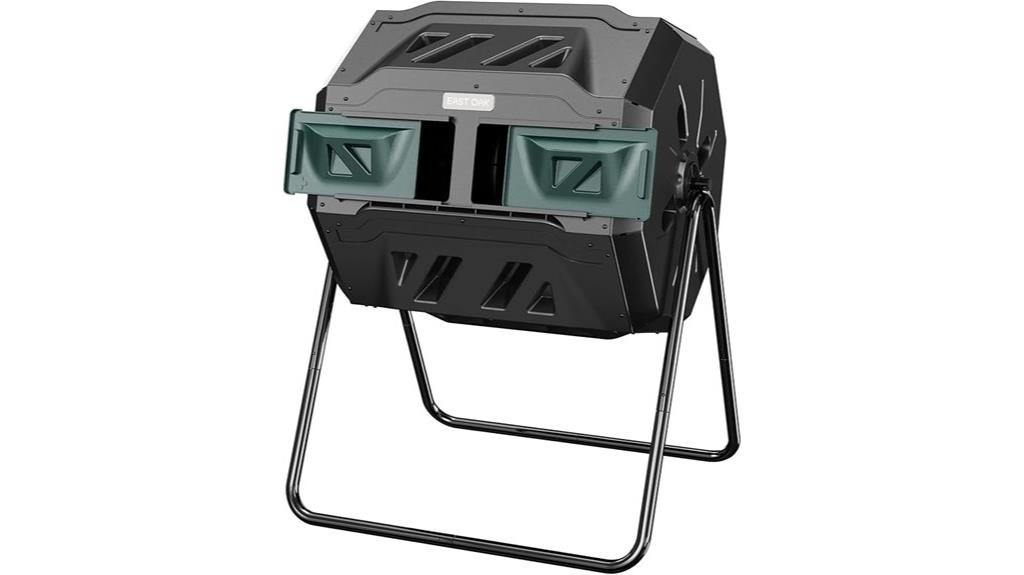 dual chamber compost bin
