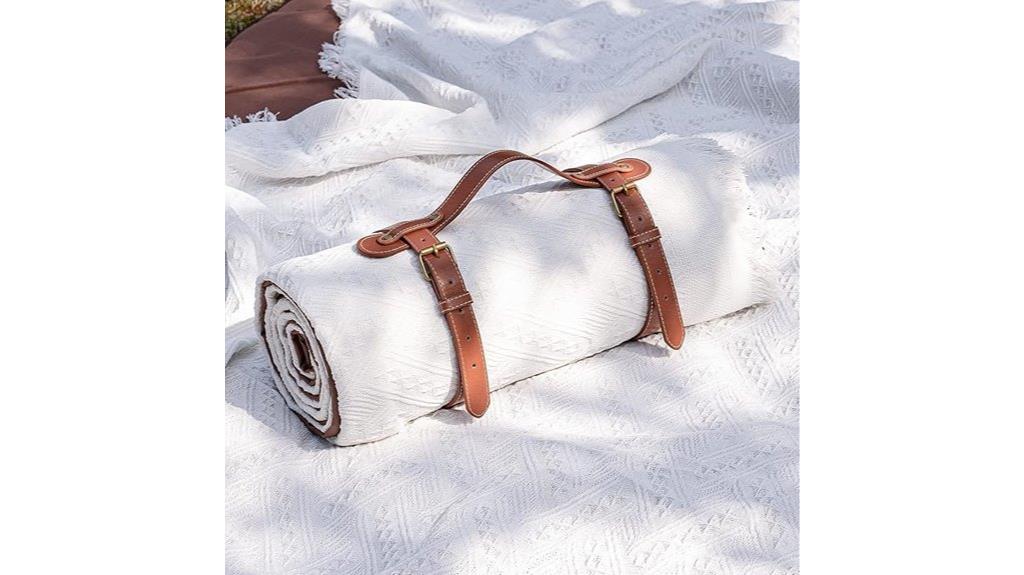 dual purpose waterproof picnic blanket