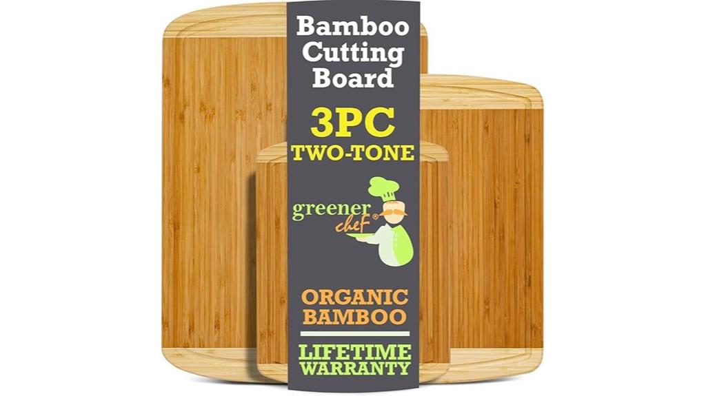 eco friendly bamboo cutting board