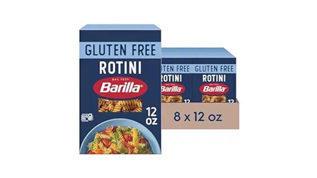 eight packs of gluten free rotini