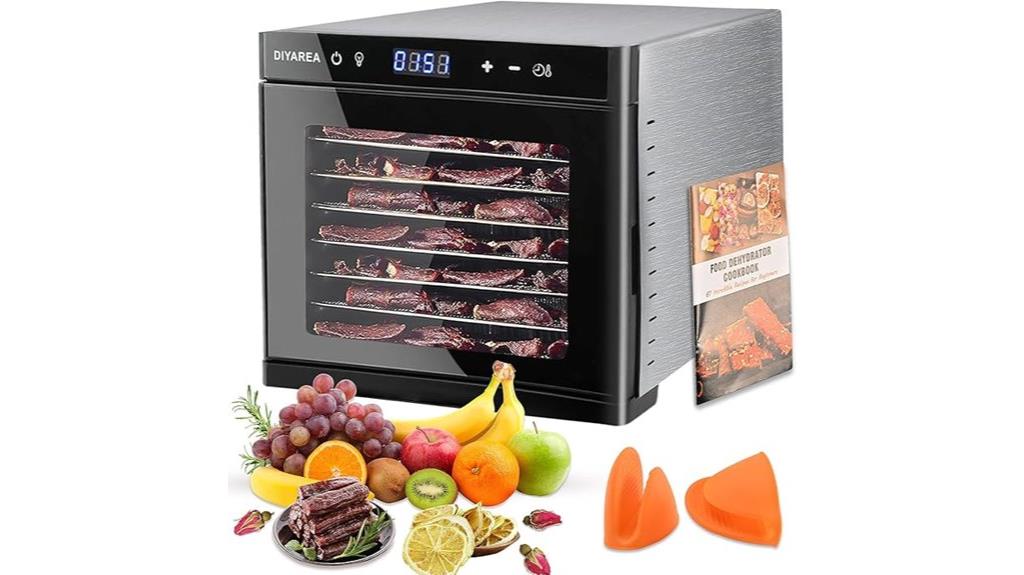 eight tray stainless dehydrator