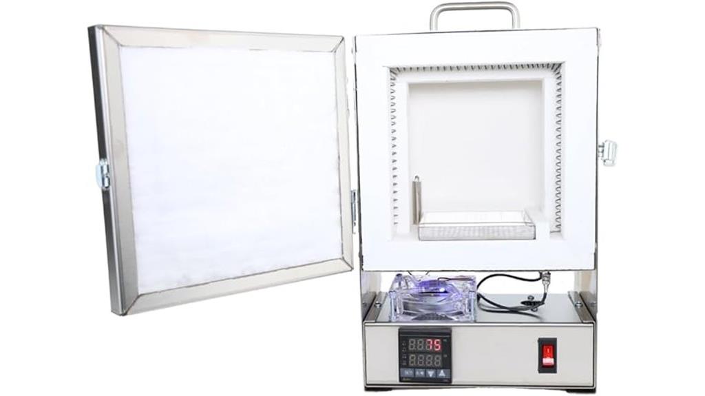 electric kiln with controller